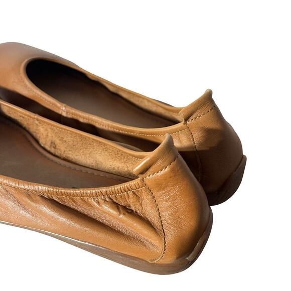 Josef Seibel Fenja 01 Leather Slip On Flats Size EU 39 US 8-8.5 Camel Brown MINT - Picture 5 of 9
